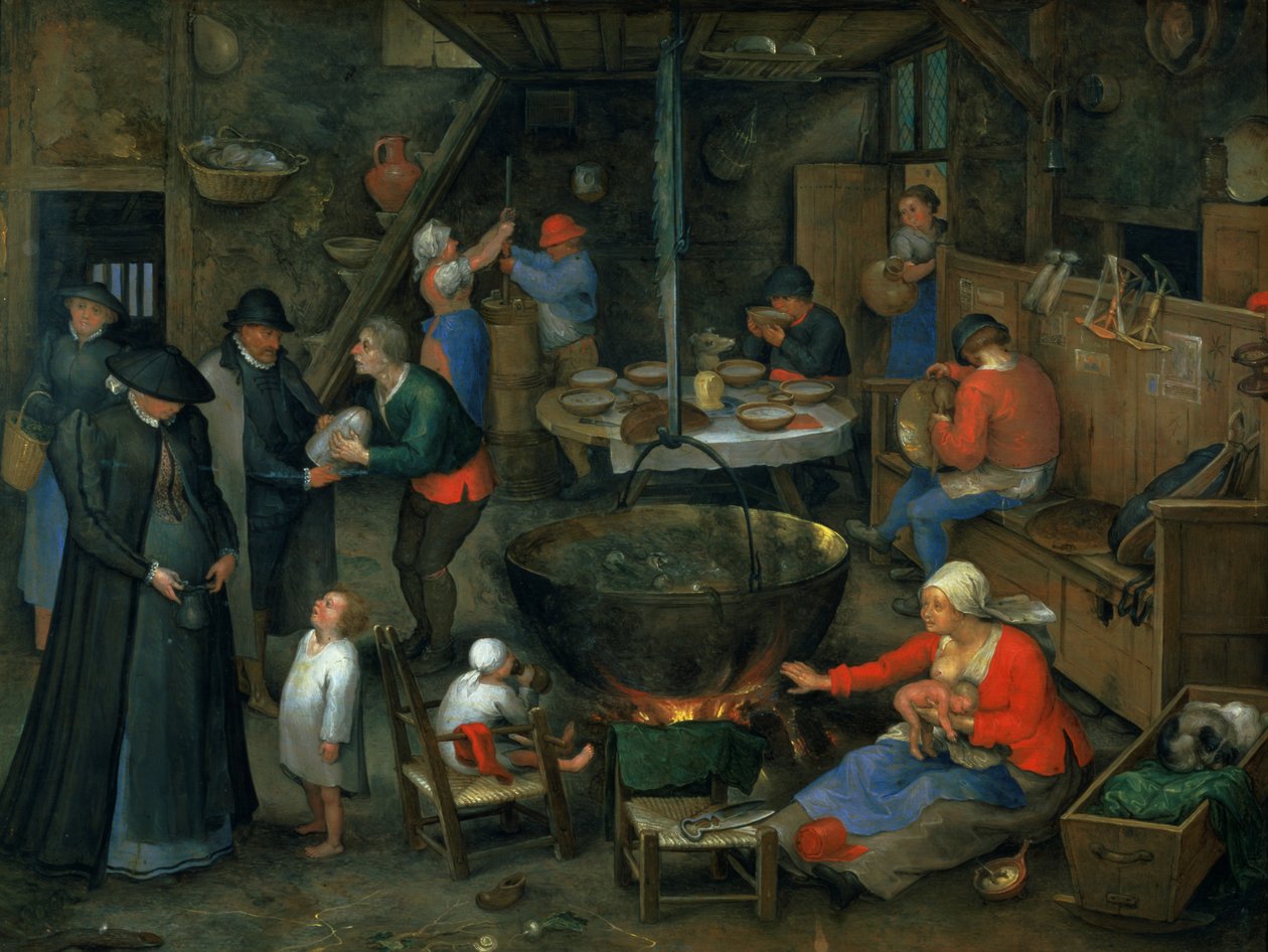 O Visitante Distinto de Jan the Elder Brueghel