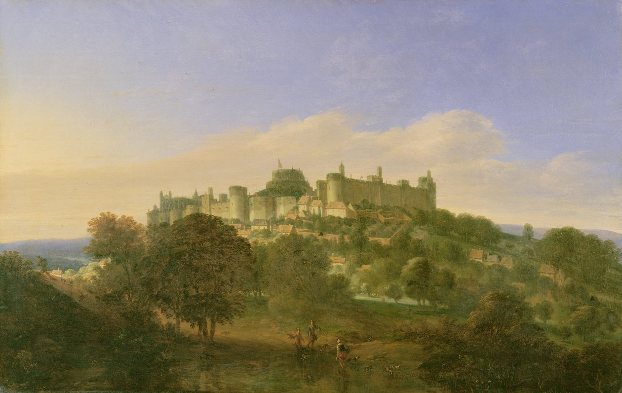 Castelo de Windsor do Sul de Jan the Elder Griffier