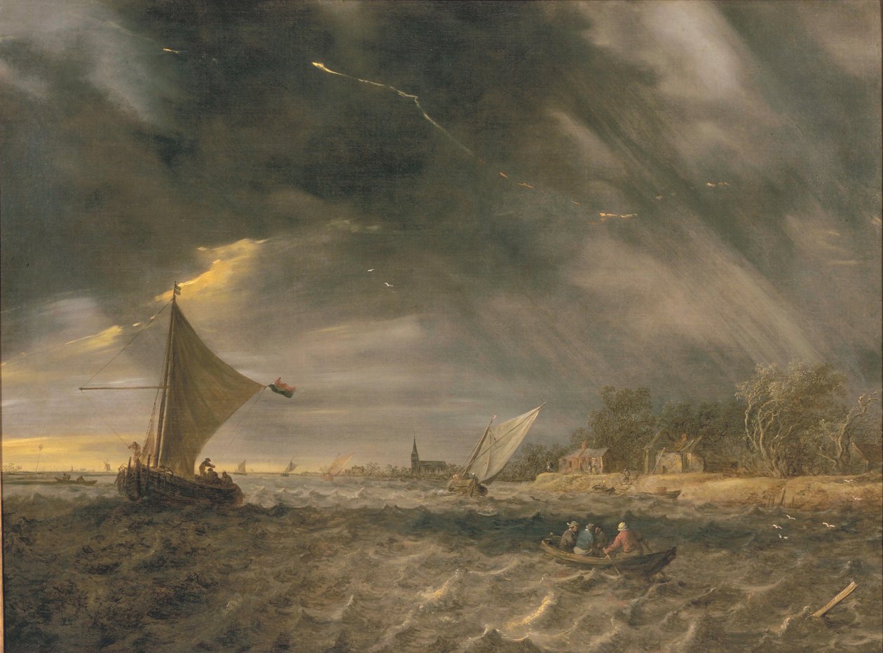 A tempestade de Jan Josephsz van Goyen