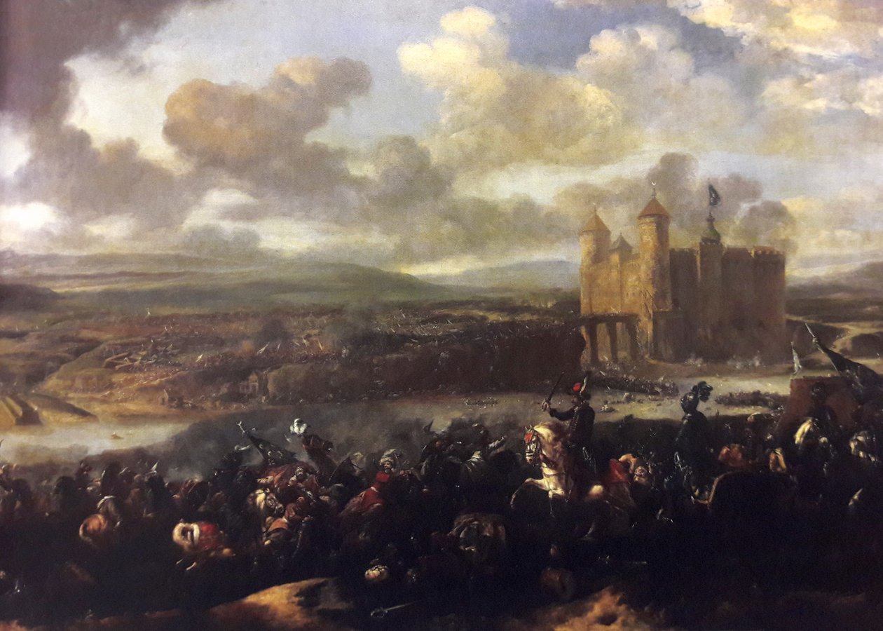 Batalha de Khotyn em 1673 de Jan van Huchtenburgh