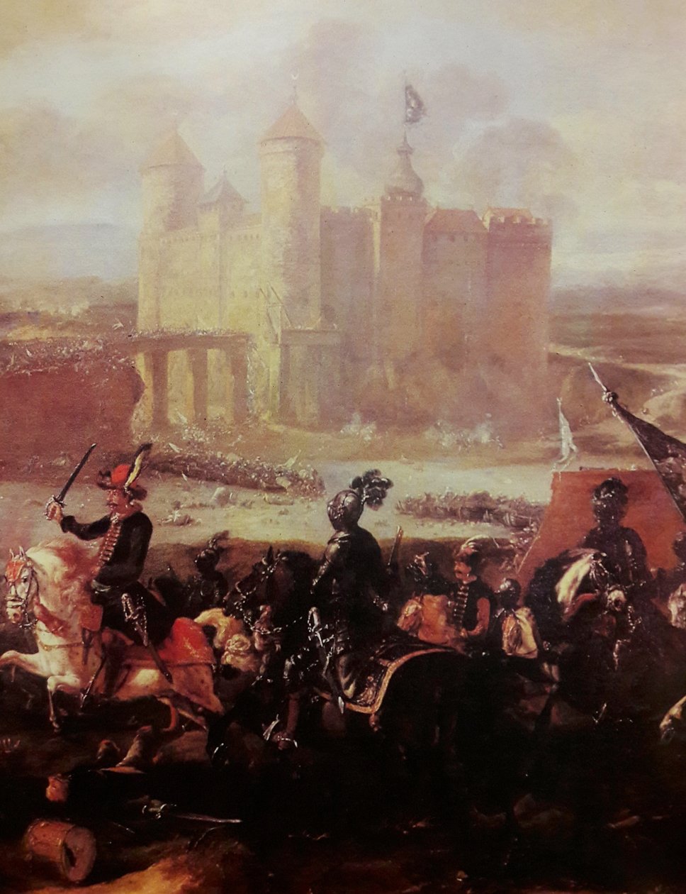 Batalha de Khotyn em 1673 de Jan van Huchtenburgh