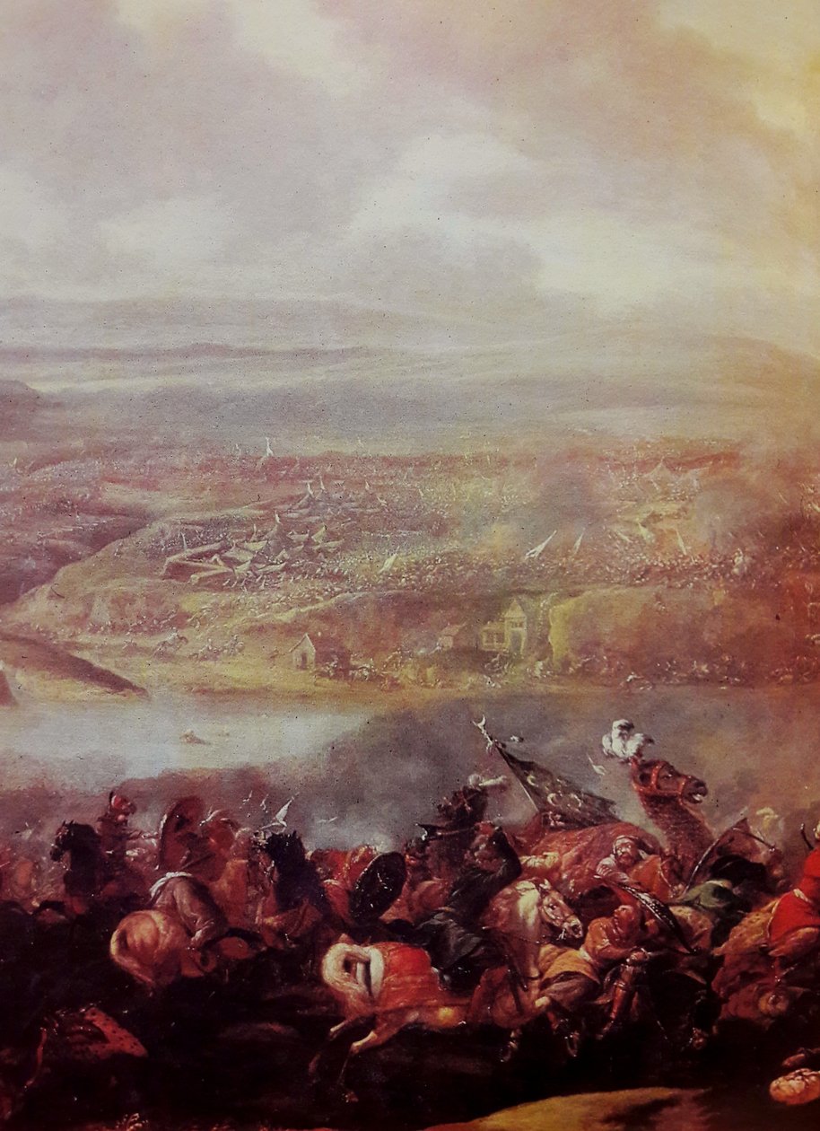 Batalha de Khotyn em 1673 de Jan van Huchtenburgh