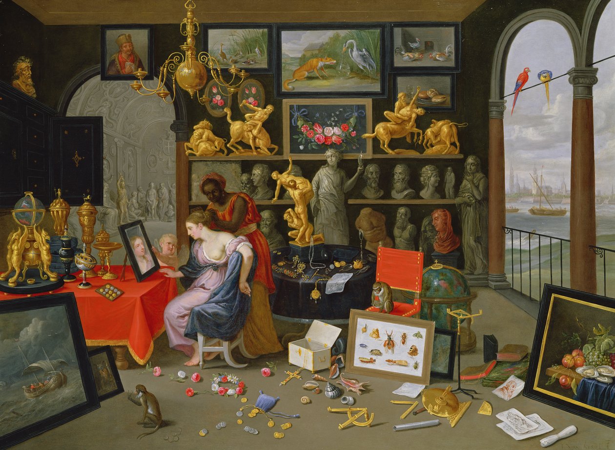 Vênus em seu banheiro de Jan van Kessel the Elder