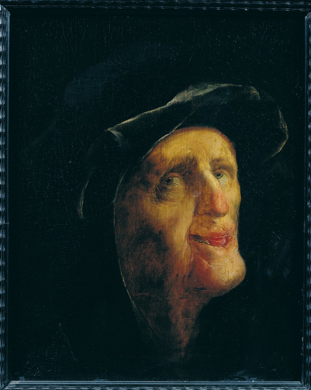 Uma mulher rindo de Jan van de Venne