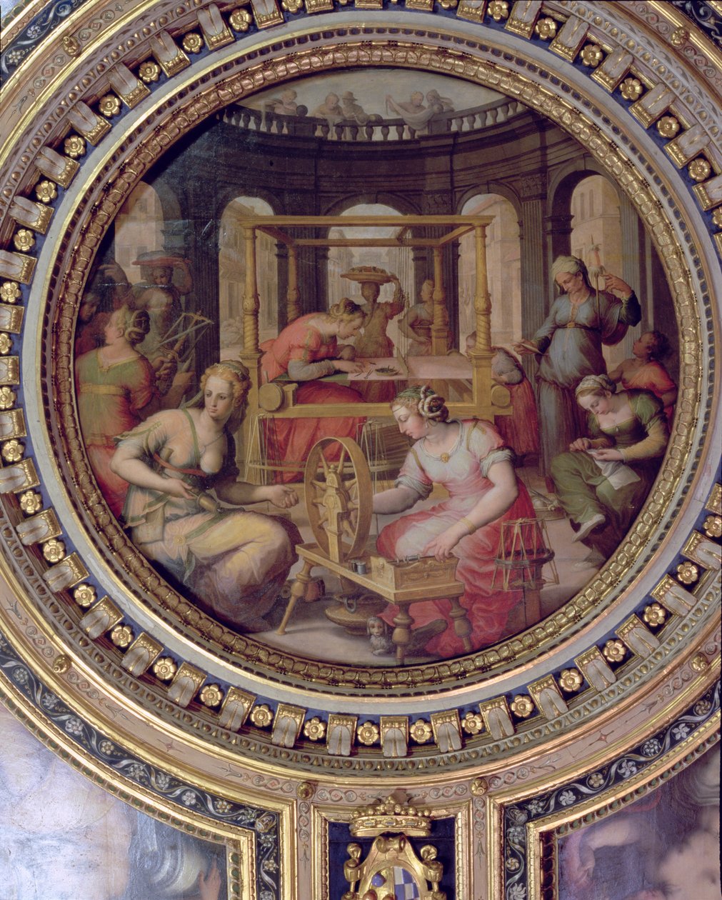 Penelope no seu tear de Jan van der Straet