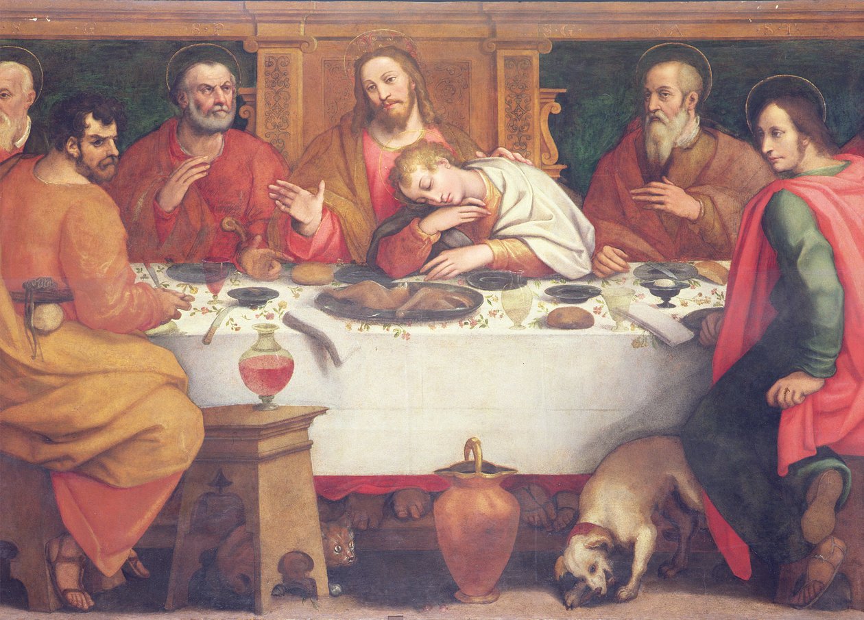 A última Ceia de Jan van der Straet