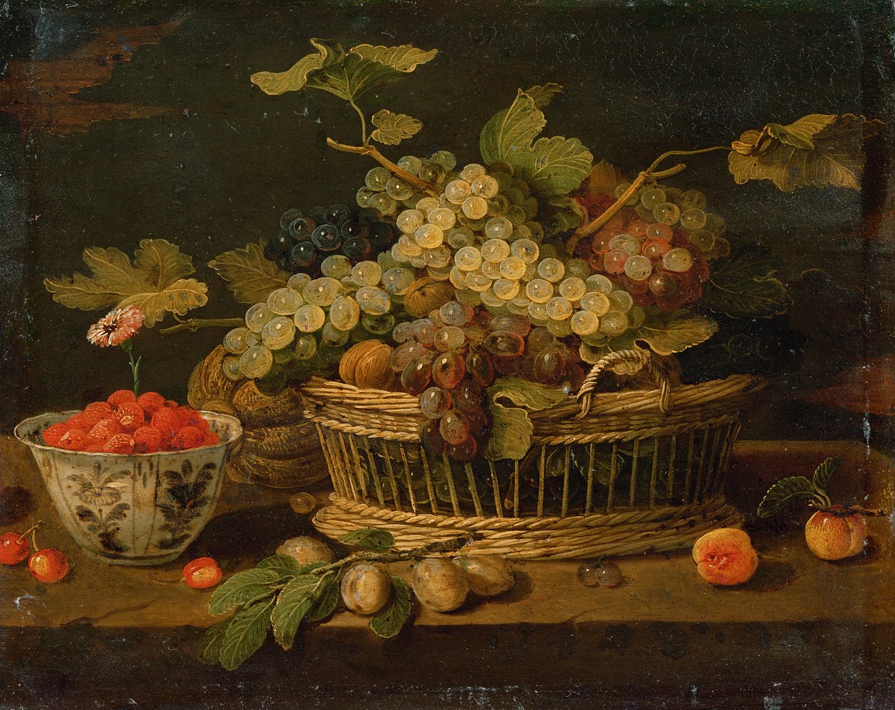 Ainda vida com frutas de Jan van Kessel the Elder