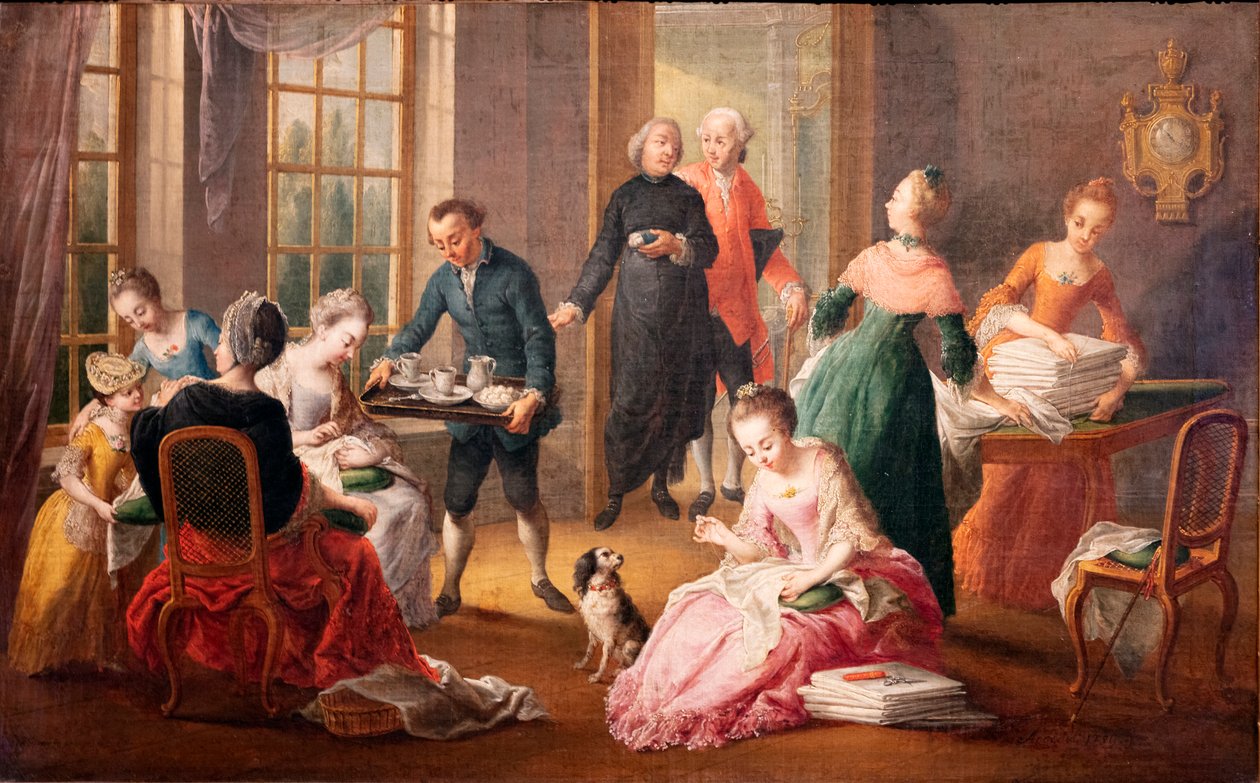 Chá da tarde de Jan Anton Garemyn
