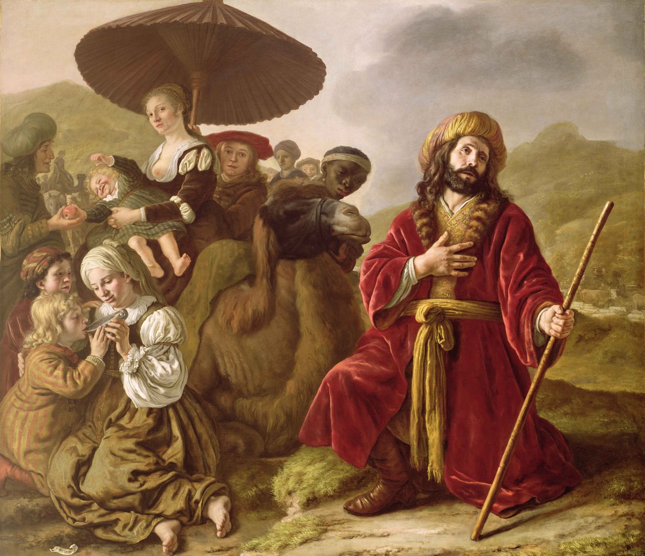 Jacob em Busca do Perdão de Esaú de Jan (1620 76) Victors