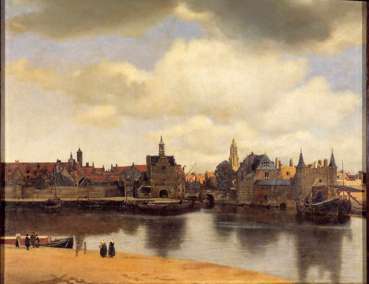 Vista da cidade de Delft de Jan (1632 75) Vermeer
