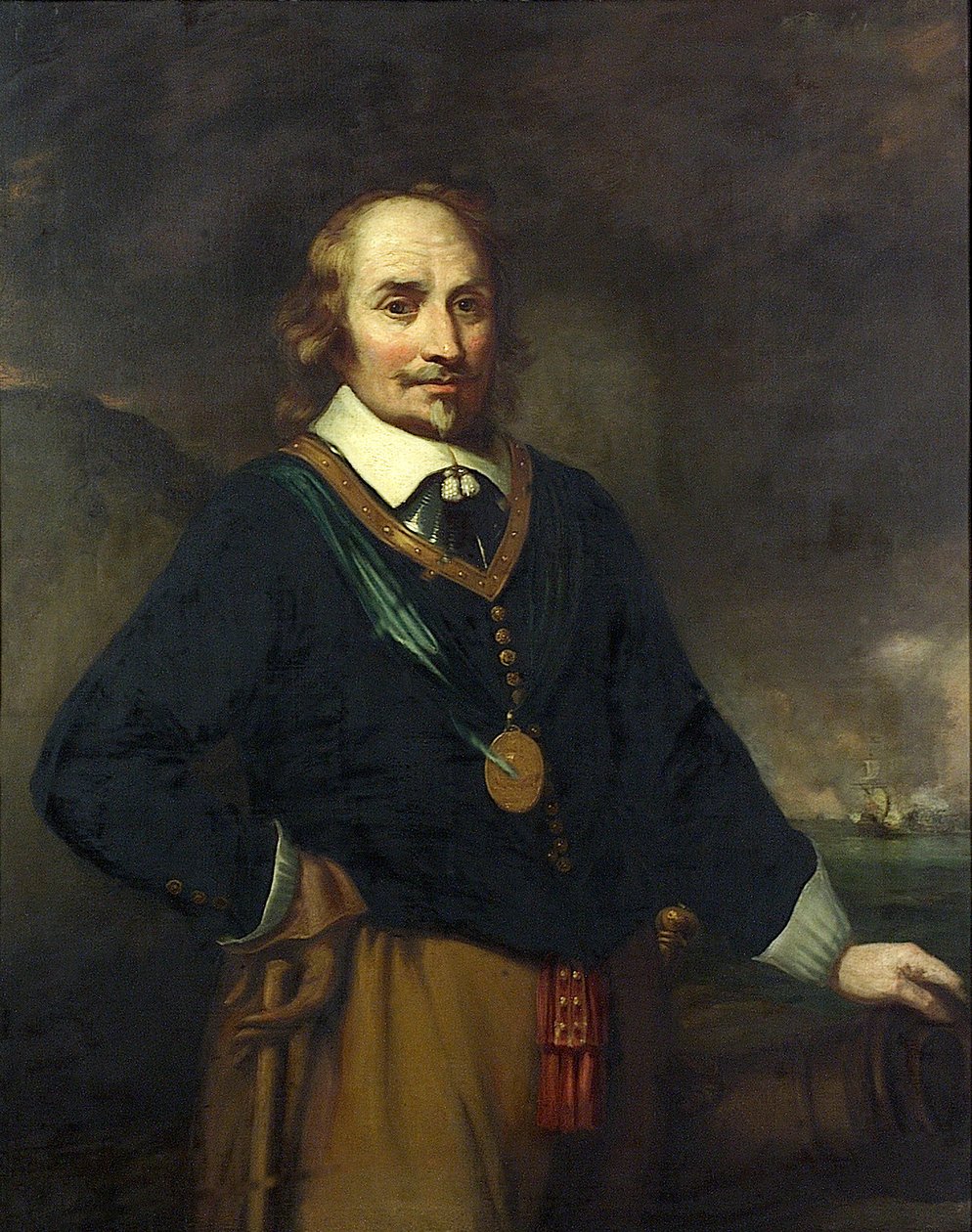 Maarten Harpertszoon Tromp (1597-1653), início do século XIX (óleo sobre tela) de Jan (after) Lievensz