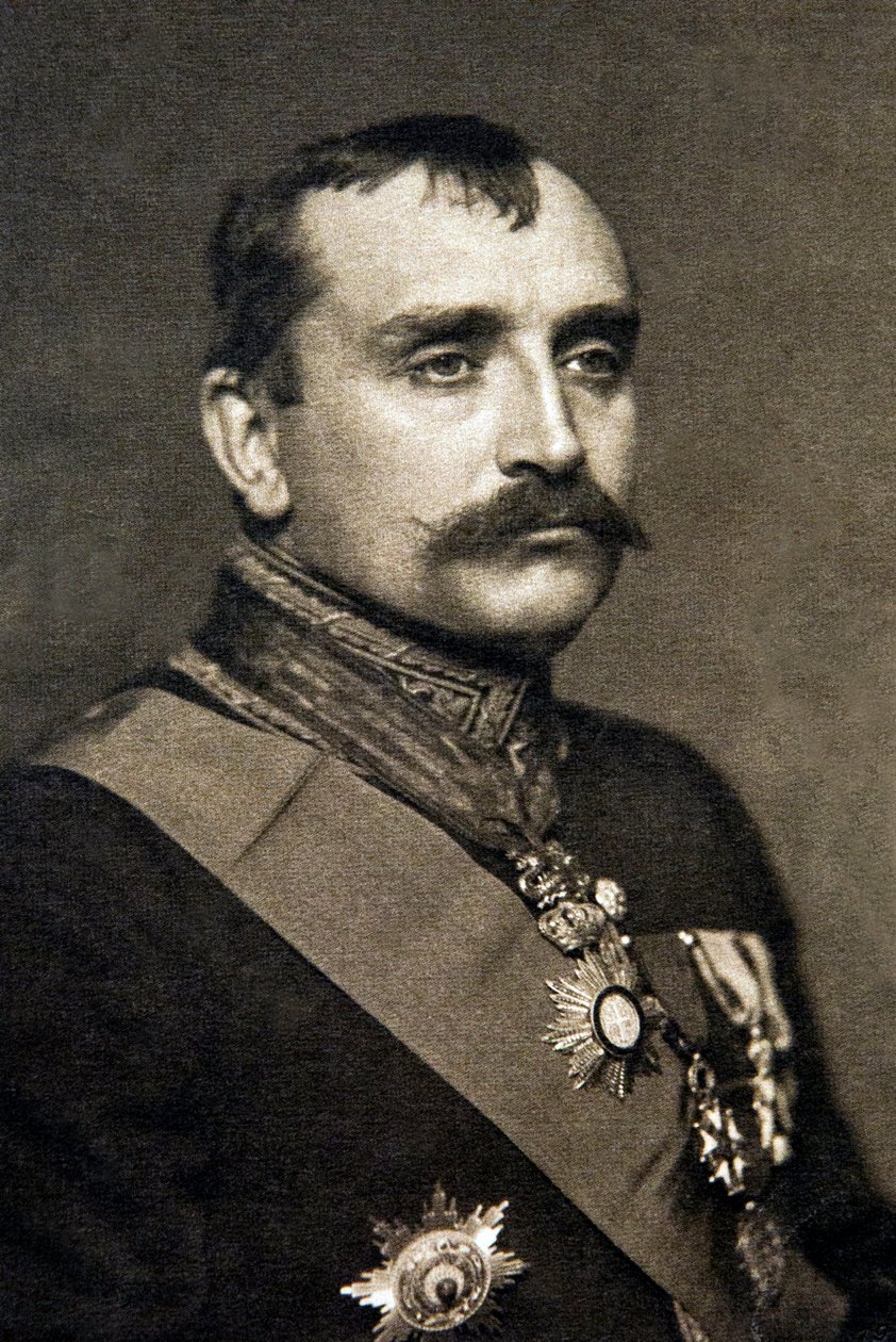 Paul Claudel em traje de cônsul 1910 - fotografia de Jan Nepomuk Langhans de Jan (studio of) Langhans
