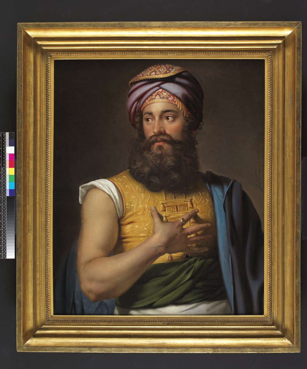 O Grande Belzoni, 1824 de Jan Adam Janszoon Kruseman