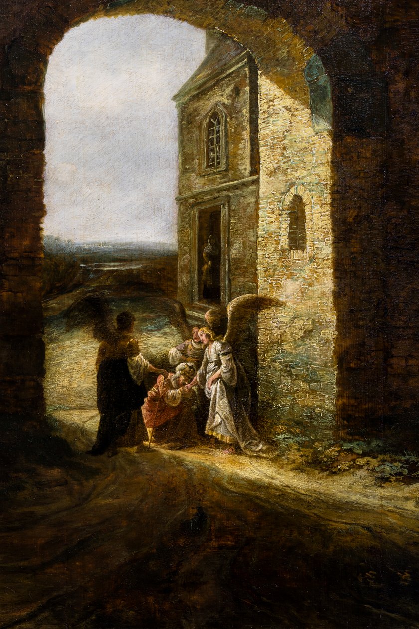 Aparição de três anjos a Abraão de Jan Aertsen Marienhof