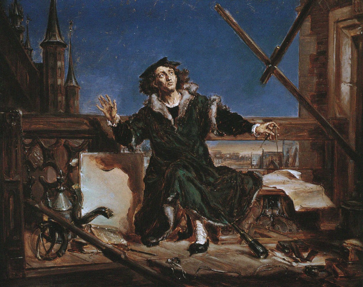Nicolau Copérnico, 1874 de Jan Alojzy Matejko