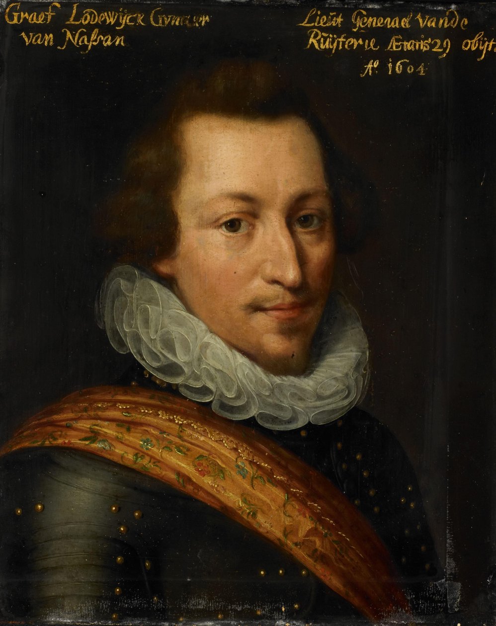 Retrato do Conde Louis-Gunther de Nassau de Jan Antonisz van Ravesteyn (workshop of)