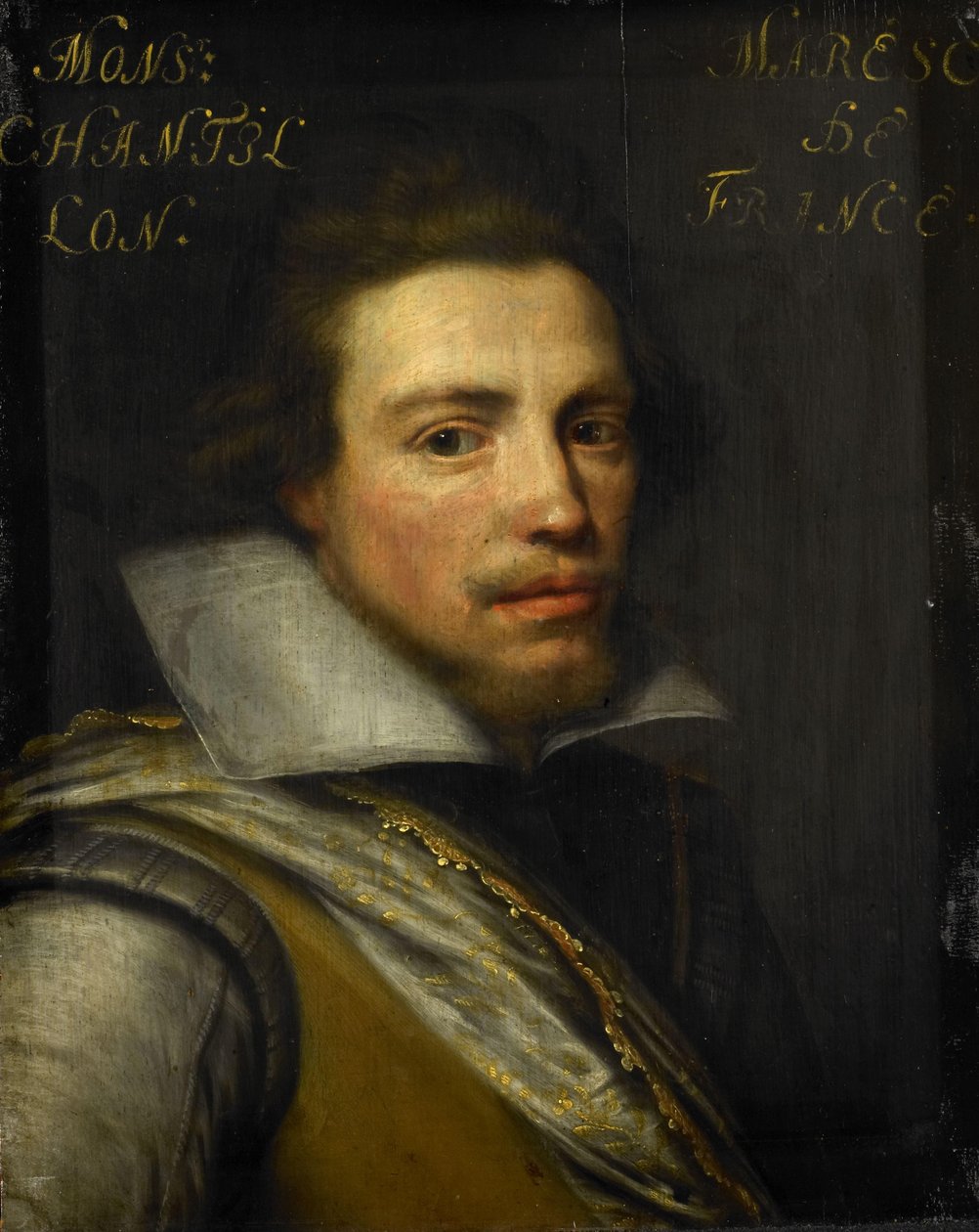 Retrato de Gaspard de Coligny III, Conde de Châtillon sur Loing de Jan Antonisz van Ravesteyn (workshop of)