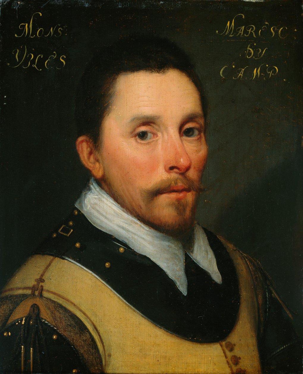 Retrato de Joost de Soete, Senhor dos Aldeões de Jan Antonisz van Ravesteyn (workshop of)