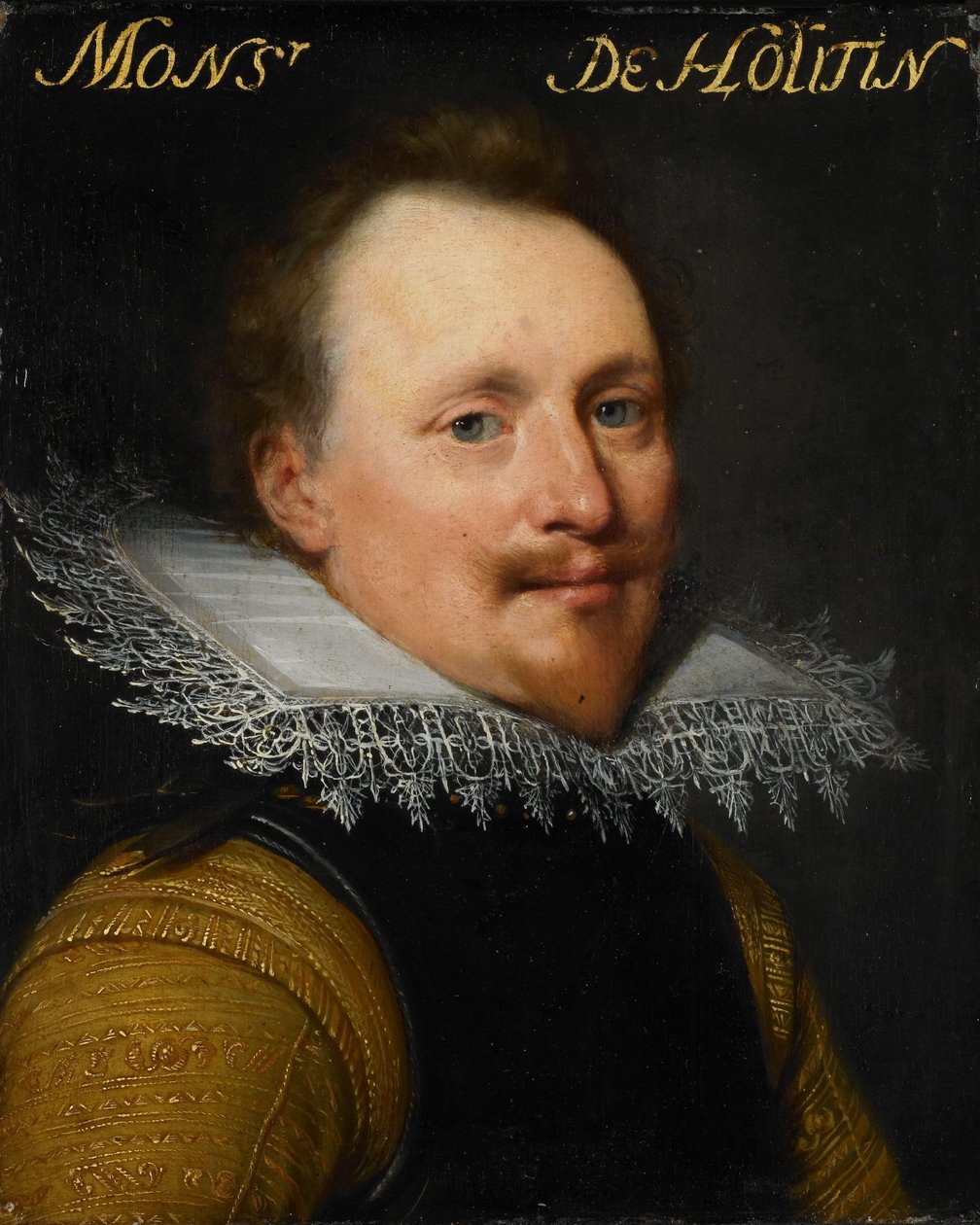 Retrato de William de Soete de Laeke, Senhor de Hautain de Jan Antonisz van Ravesteyn (workshop of)