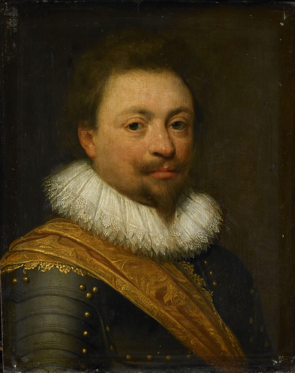 Retrato de William, Conde de Nassau-Siegen de Jan Antonisz van Ravesteyn (workshop of)