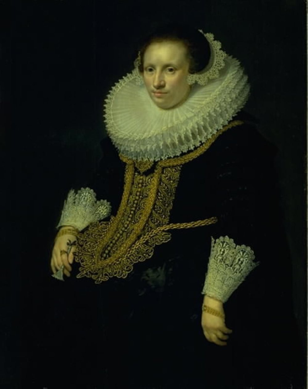 Retrato de uma senhora de Jan Antonisz. van Ravesteyn