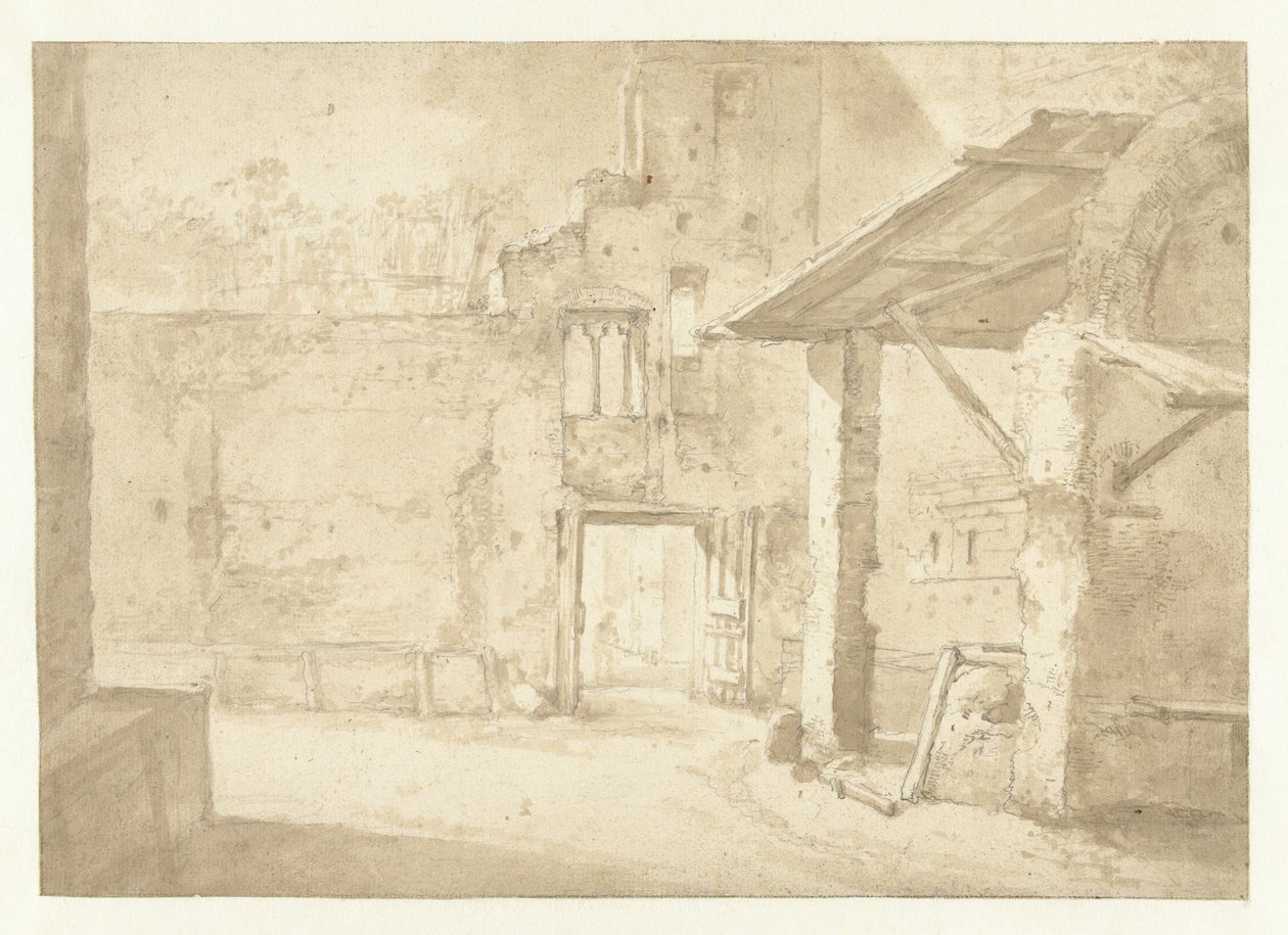 Escala em Itália de Jan Asselijn (rejected attribution)