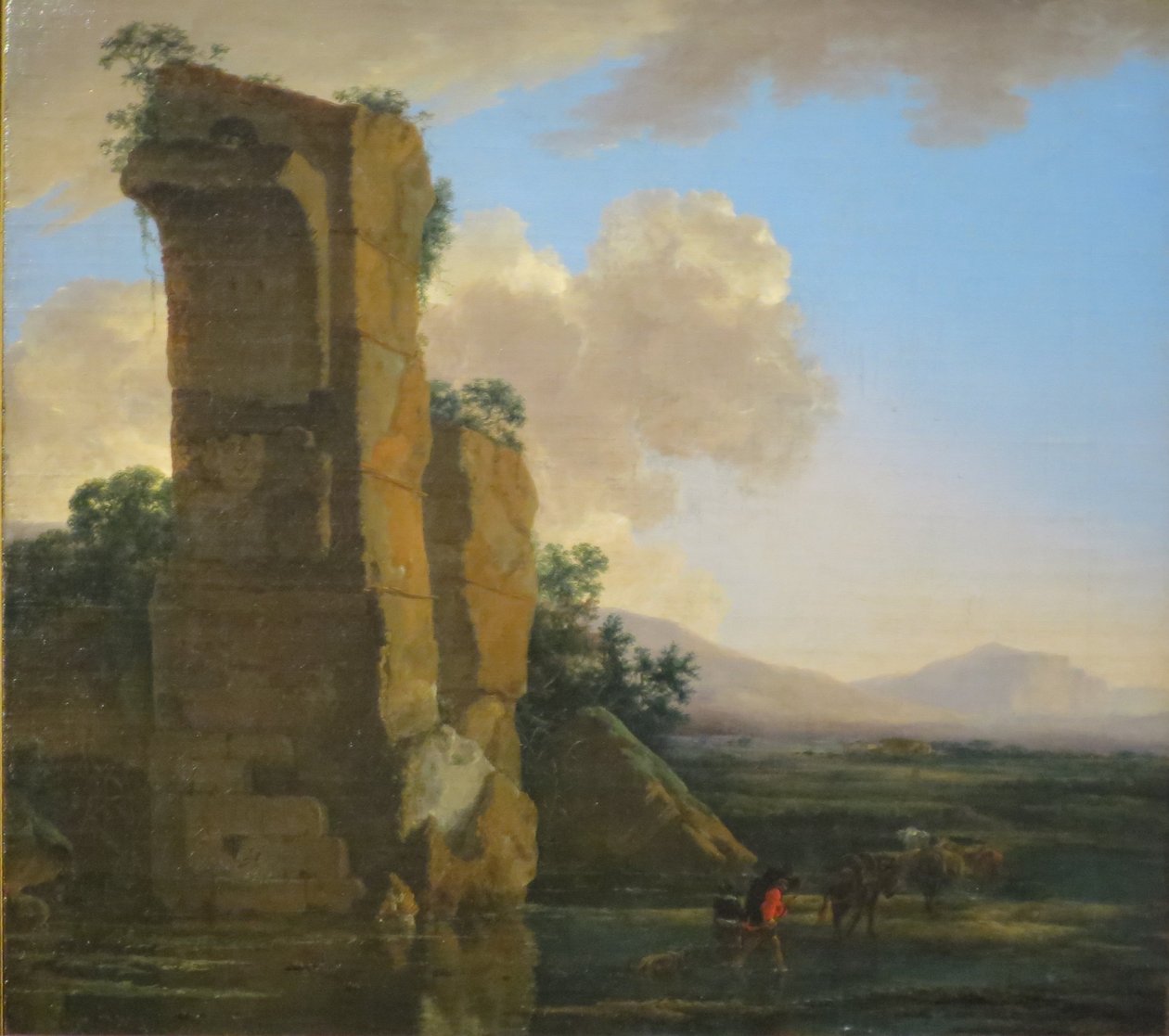 Paisagem italiana de Jan Asselijn