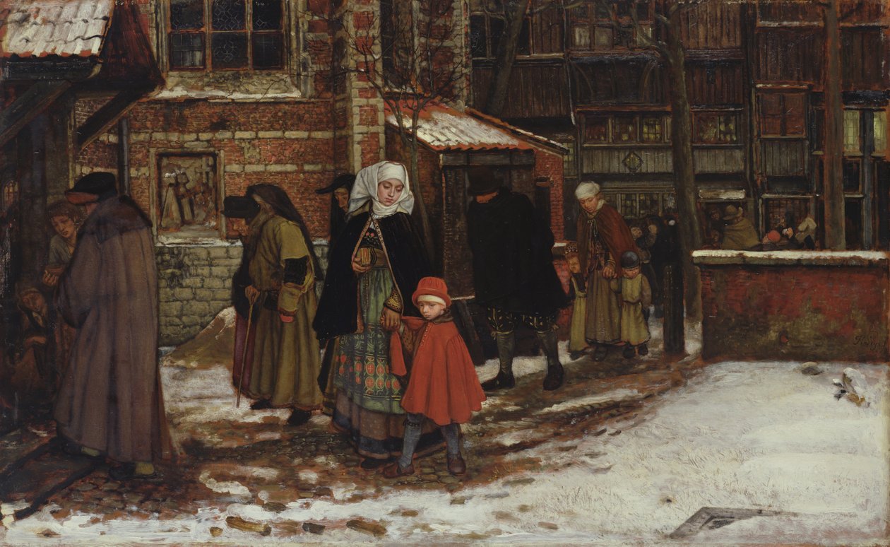 St. Johns Festival, 1859 (ver também 234224) de Jan August Hendrik Leys