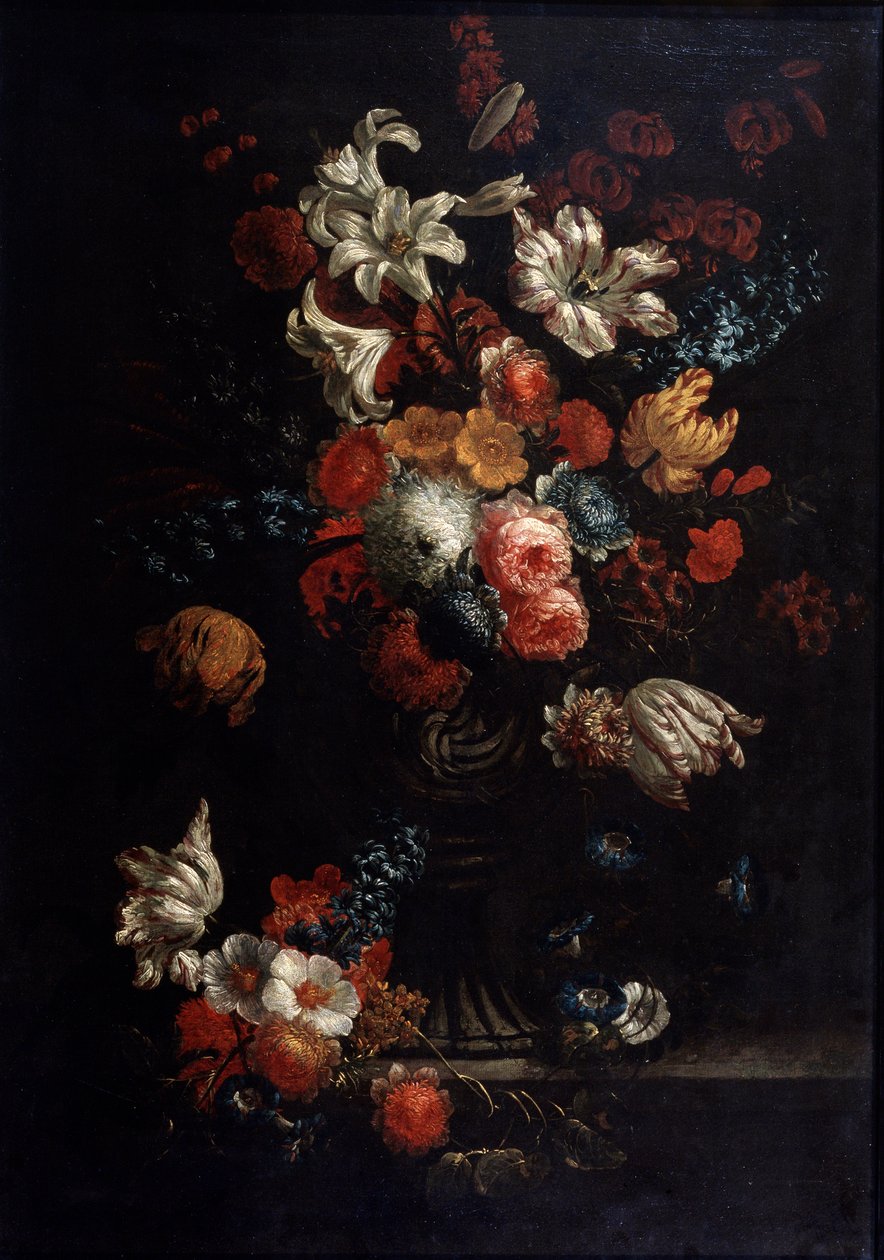 "Flores", finais do século XVII ou XVIII.    de Jan Baptist Bosschaert