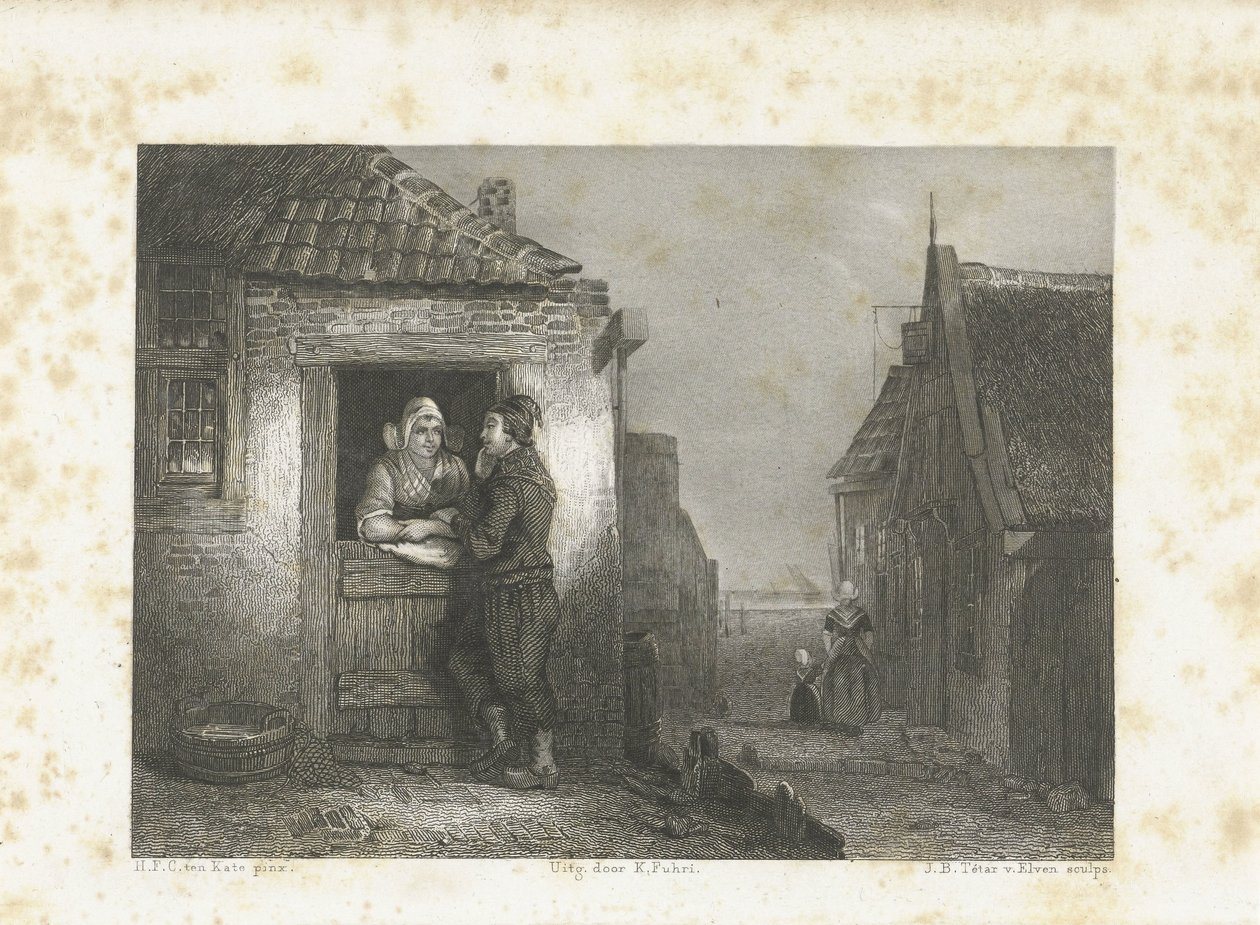 casal Volendam de Jan Baptist Tetar van Elven