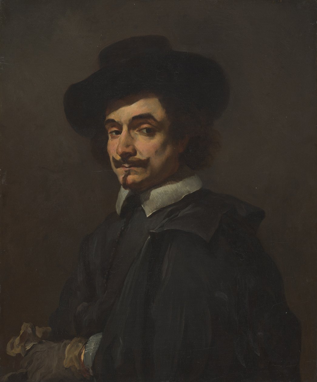 Retrato de um homem de Jan Baptist Weenix