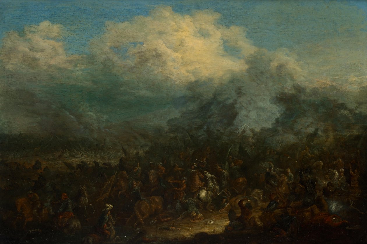 Batalha equestre de Jan Baptist van der Meiren