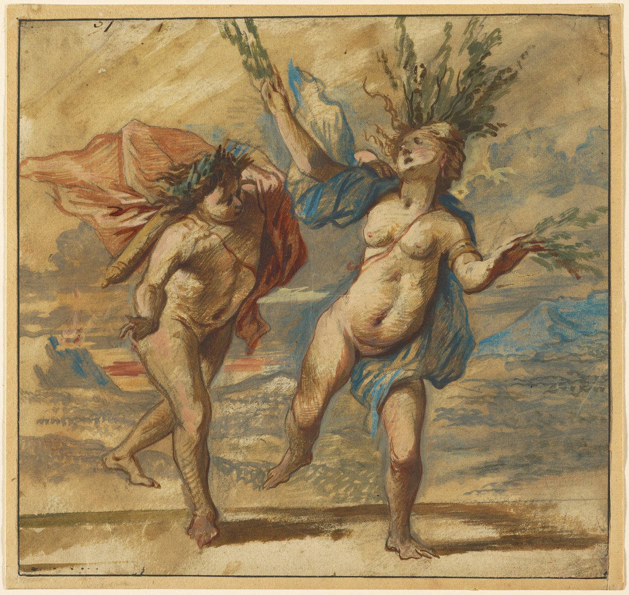 Apolo e Daphne de Jan Boeckhorst