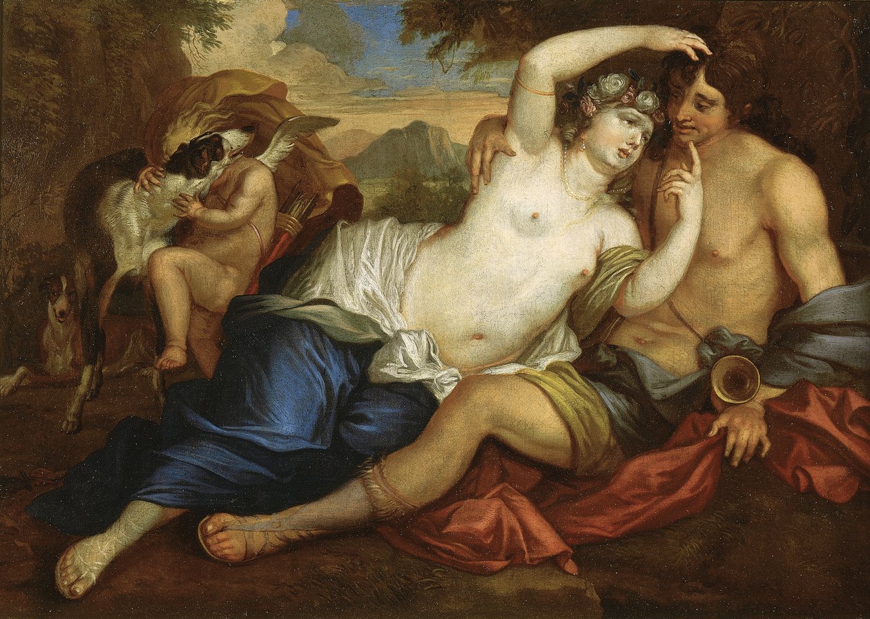 Vênus e Adônis de Jan Boeckhorst