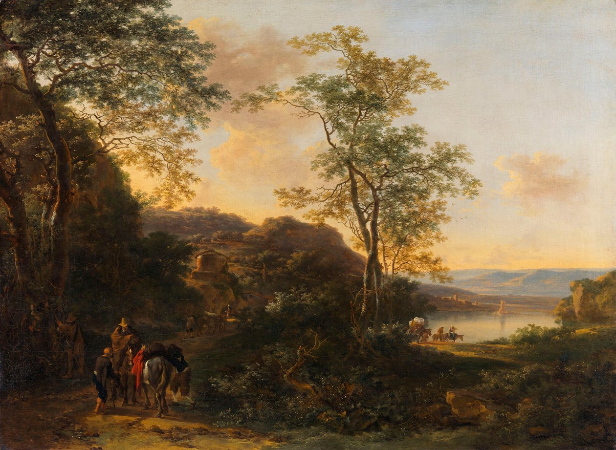 Uma paisagem italiana de Jan Both