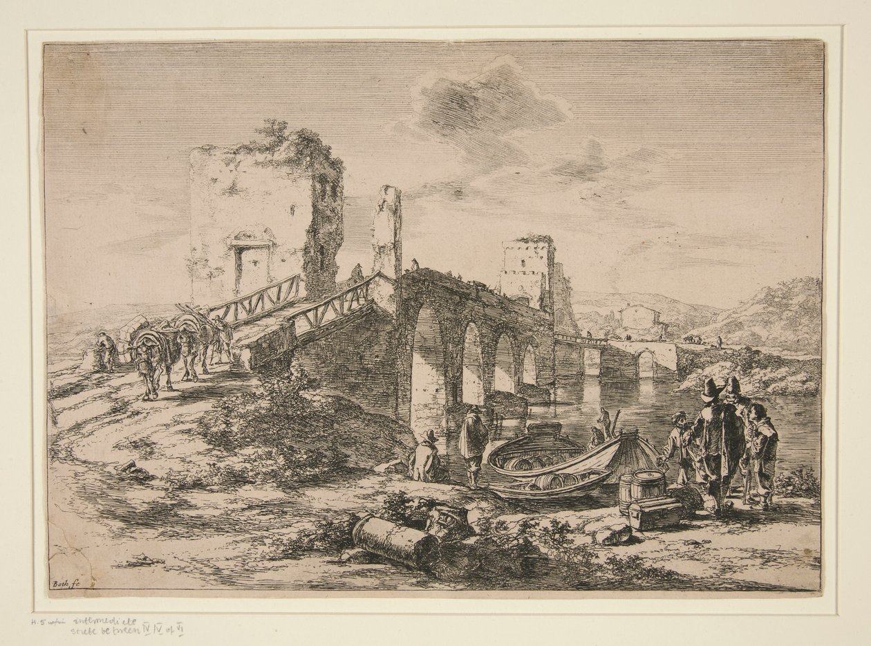 Ponte Molle, Roma de Jan Both