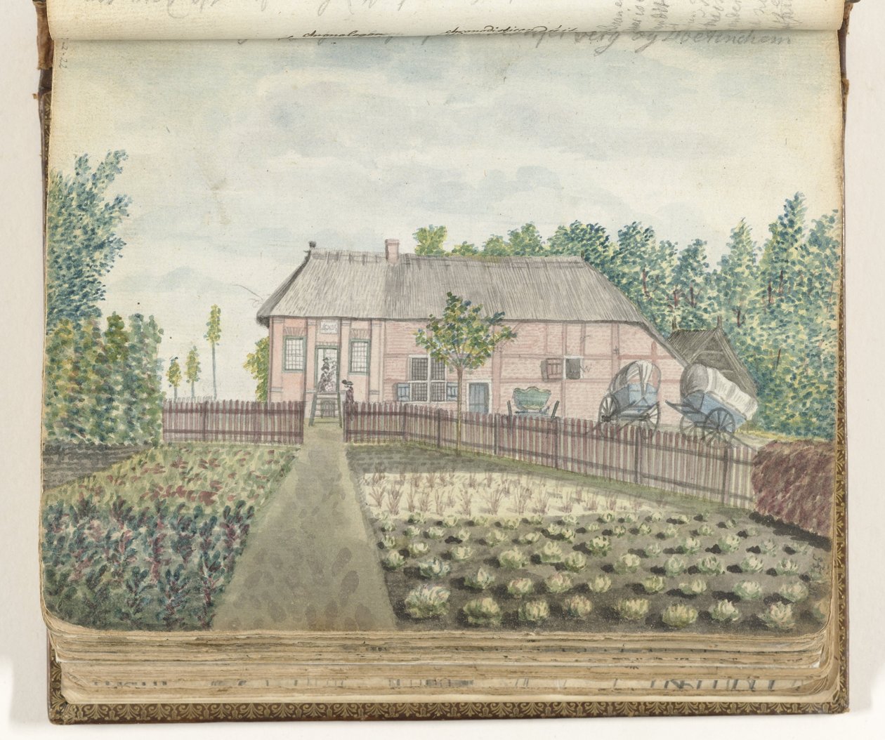 Pousada ou pavilhão de caça no Montferberg de Jan Brandes