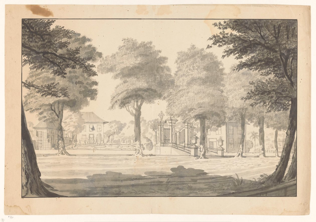 Casa na estrada para Rijswijk de Jan Brandes