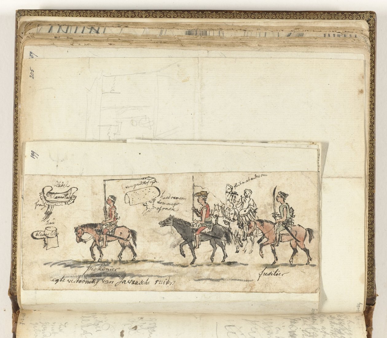 Cavalaria javanesa de Jan Brandes