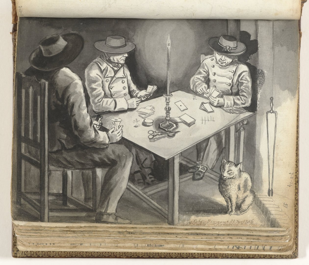 Noite de cartas em Lochner de Jan Brandes
