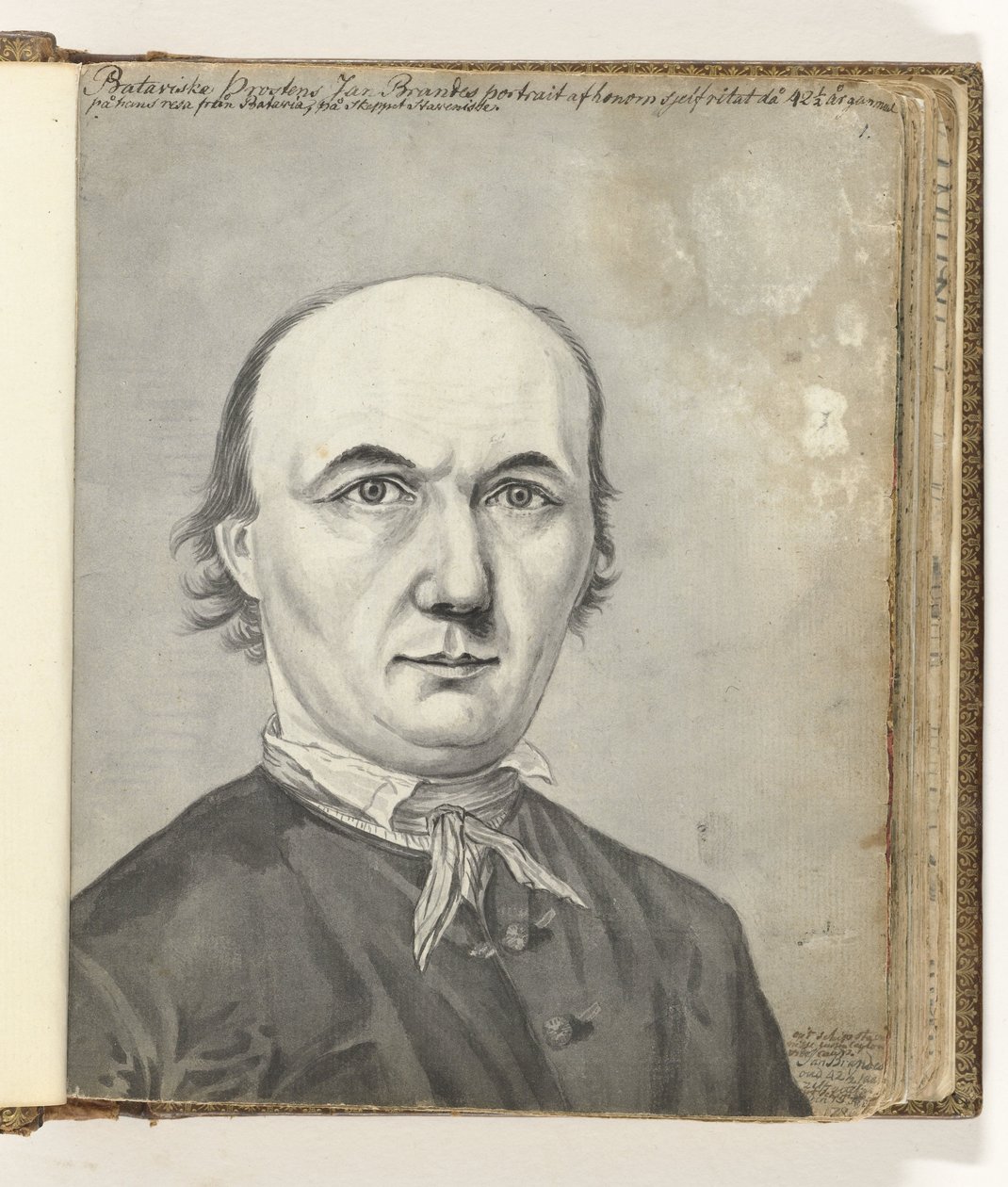 Autorretrato Jan Brandes de Jan Brandes