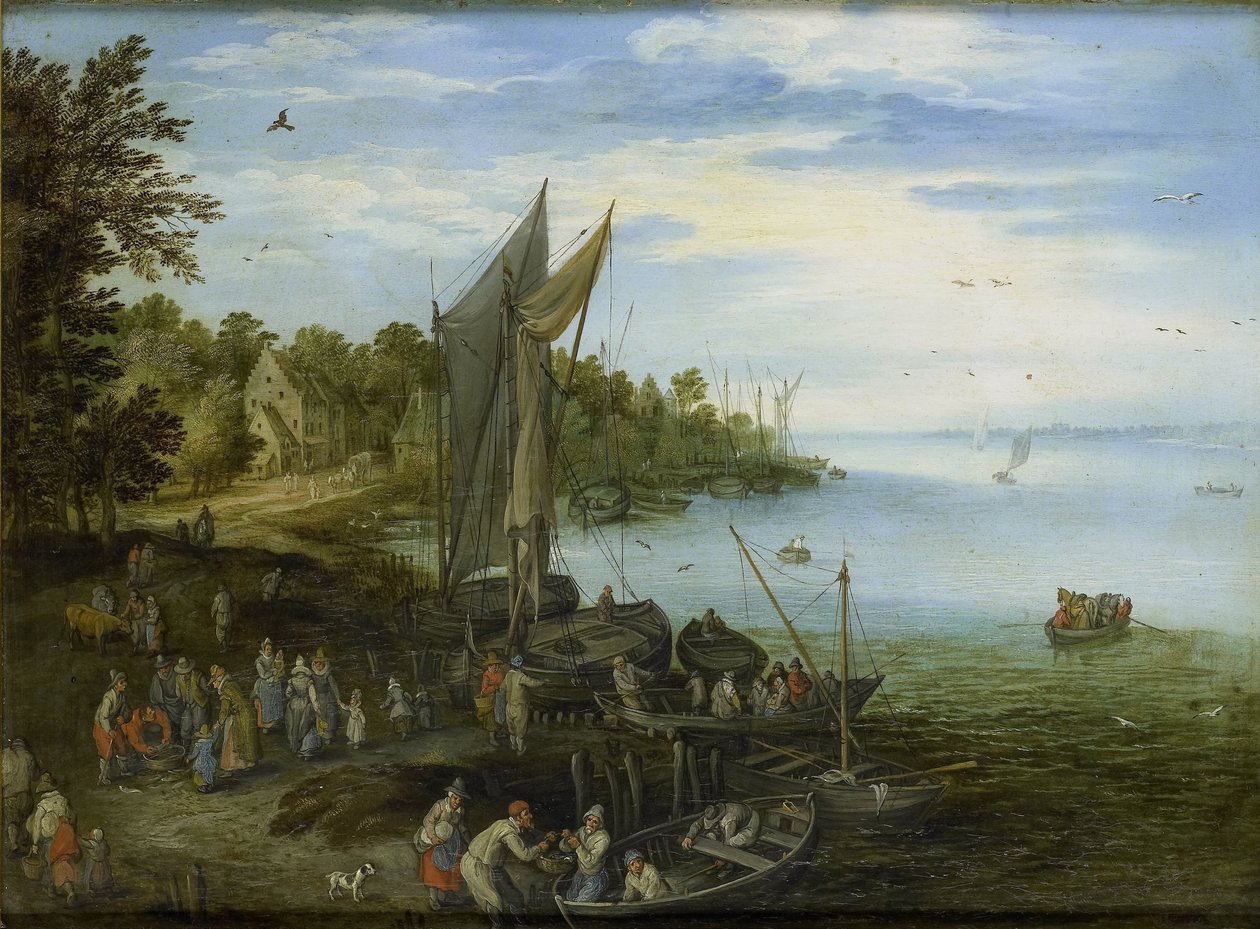 Margem do Rio de Jan Brueghel (I) (copy after)