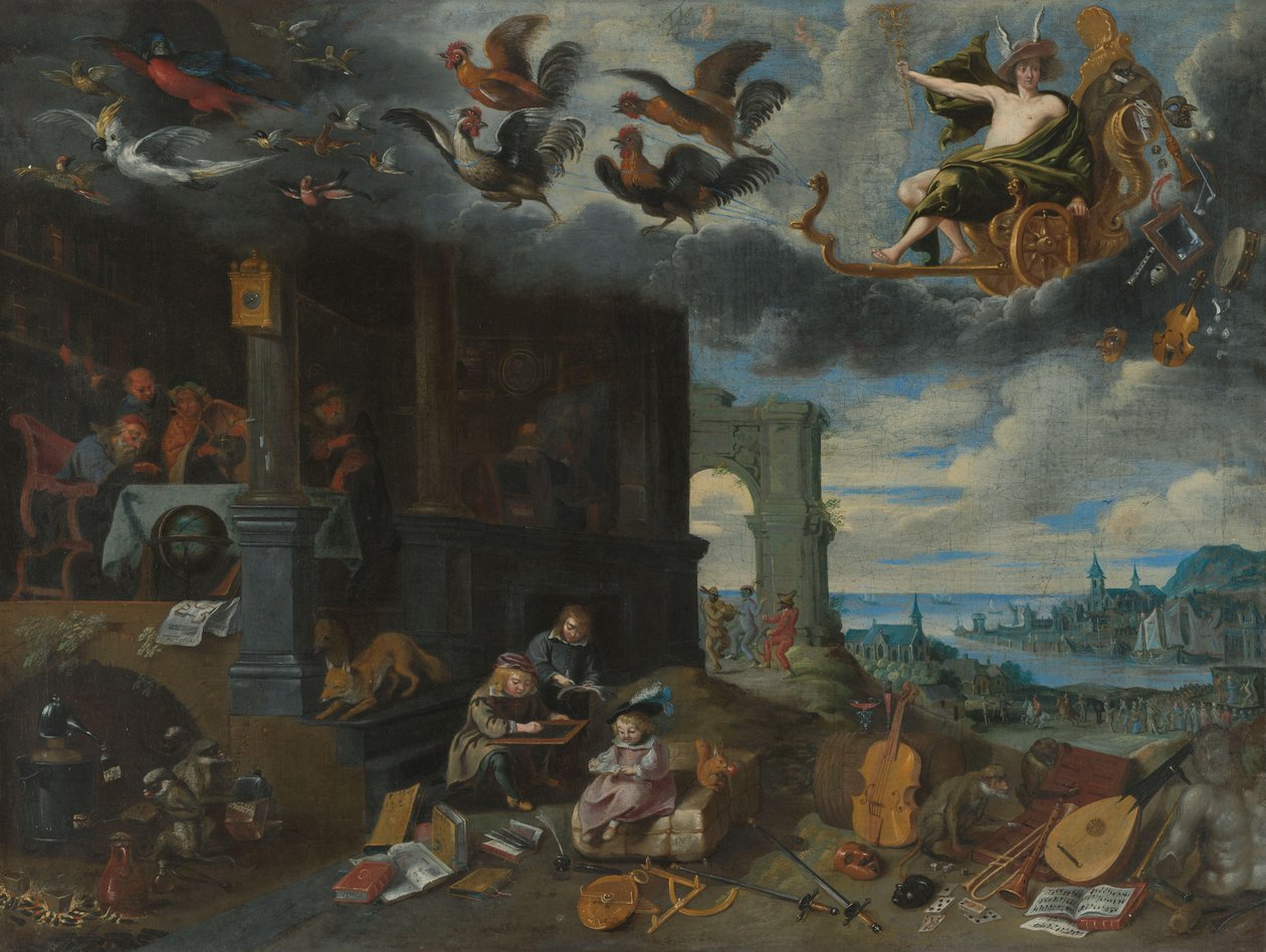 Os Filhos do Planeta Mercúrio de Jan Brueghel (II)