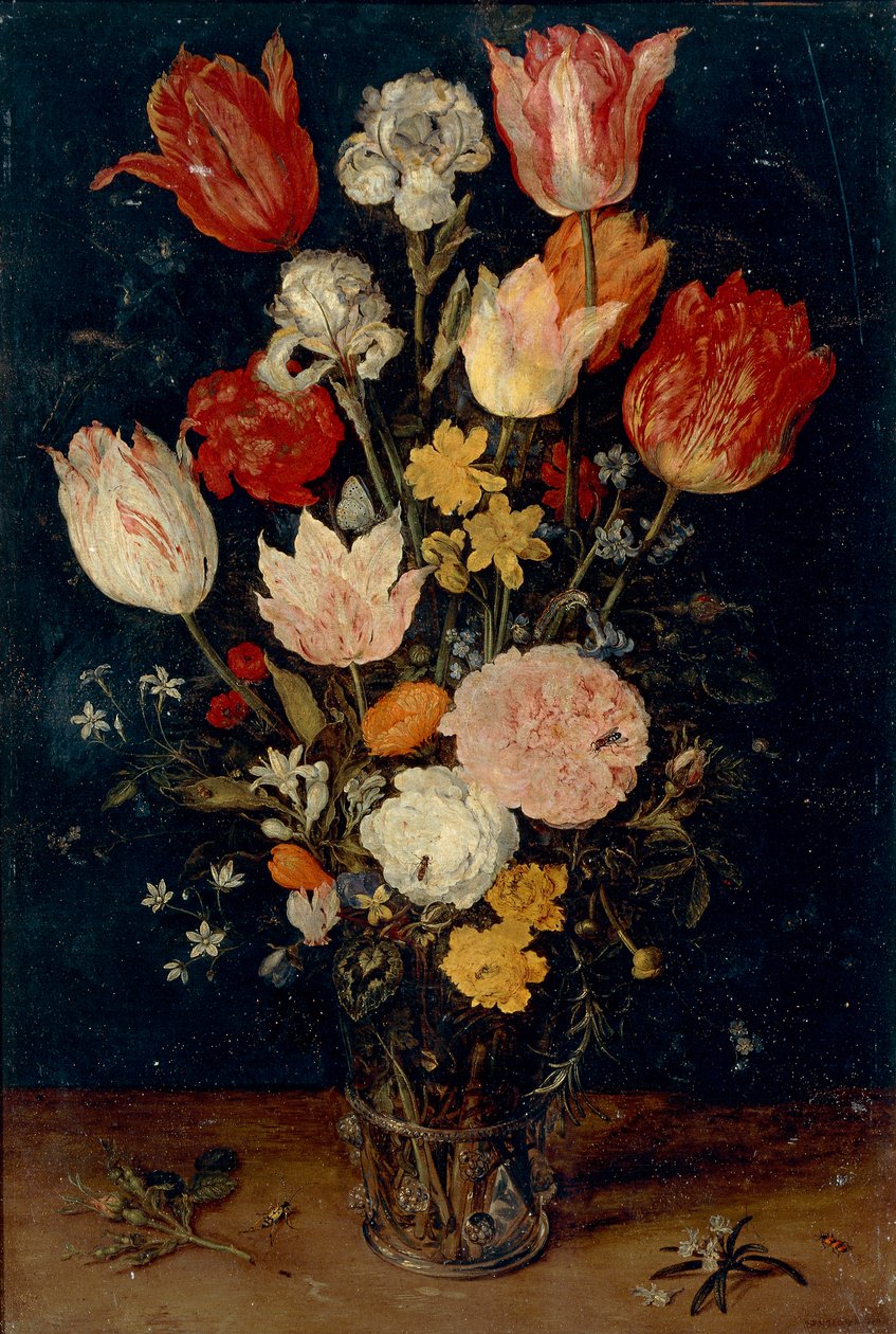 Um vaso de flores de Jan Brueghel the Elder
