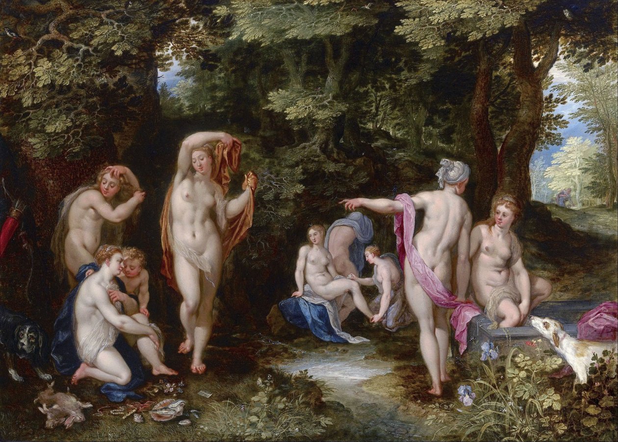 Diana e Actaeon de Jan Brueghel the Elder