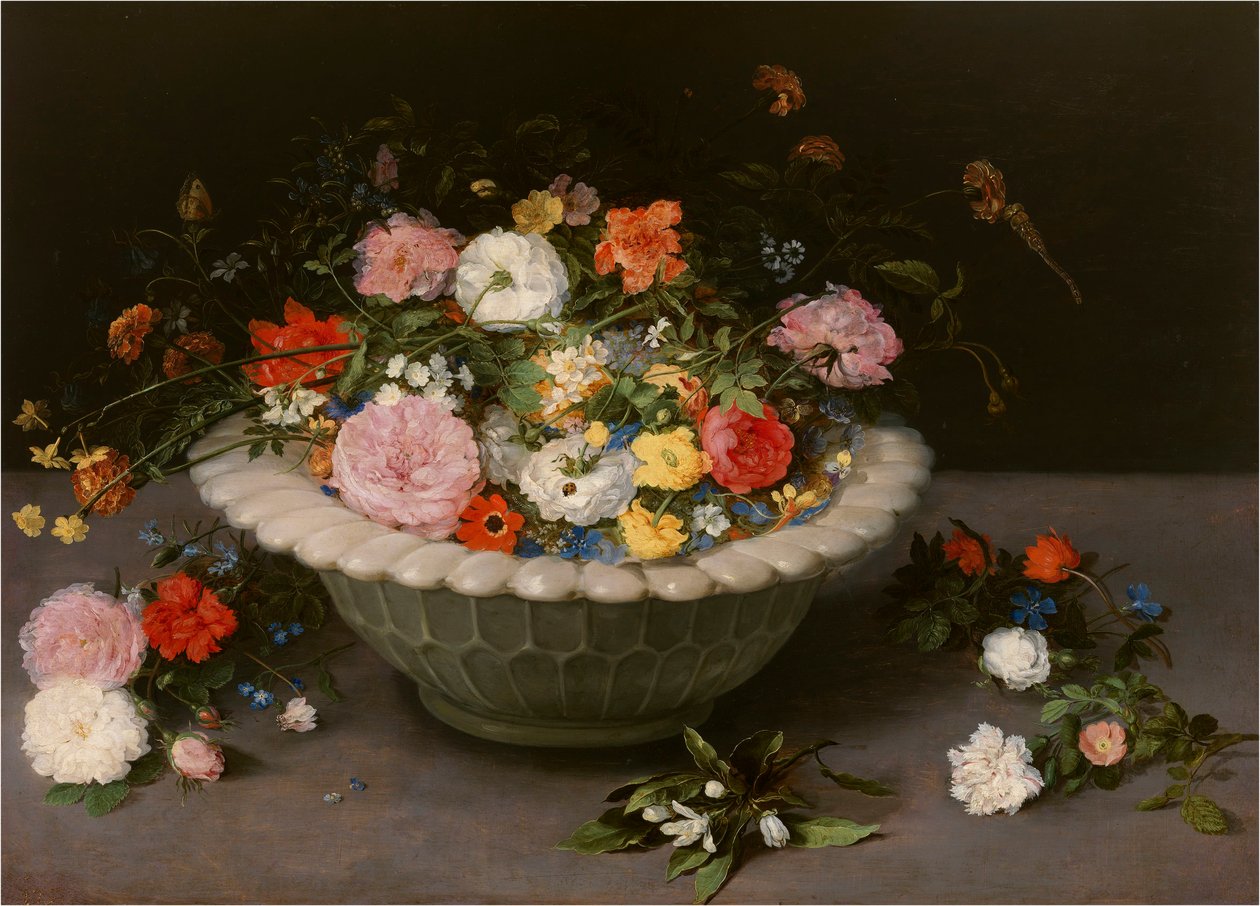 Jarra de flores, 1615. de Jan Brueghel the Elder