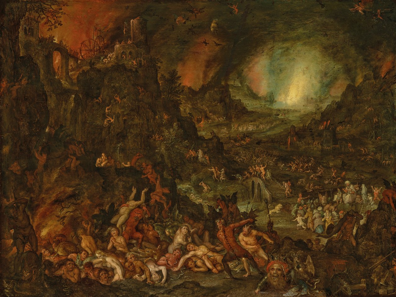 Inferno de Jan Brueghel the Elder