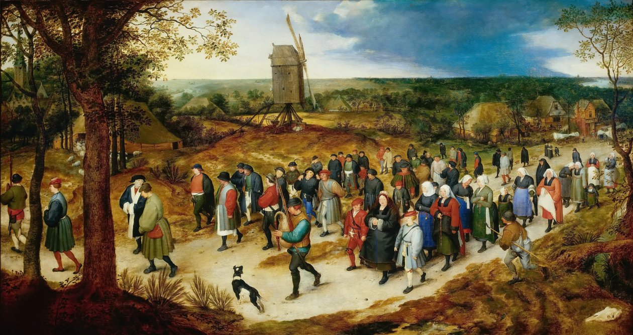 Le Cortège des Noces The Wedding Cortège. de Jan Brueghel the Elder