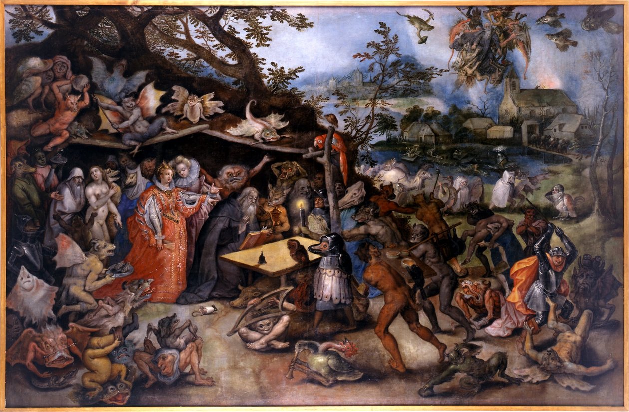 Tentações de Santo Antônio Abade de Jan Brueghel the Elder