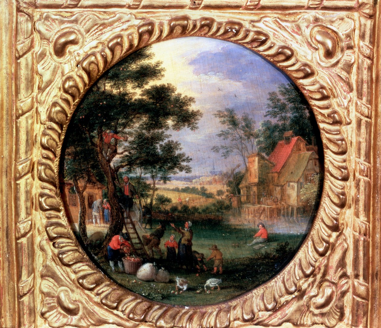 Coletando Maçãs, década de 1630 de Jan Brueghel the Younger